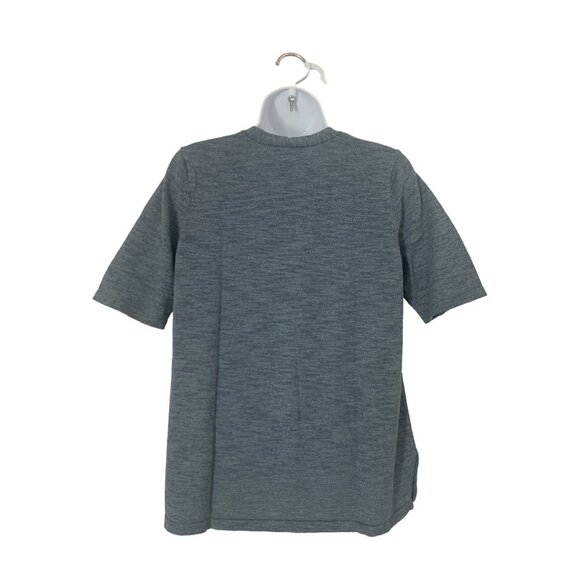 Croft & Barrow Womens Button Front Knit Cardigan Blue V-Neck Size PS - Picture 5 of 10